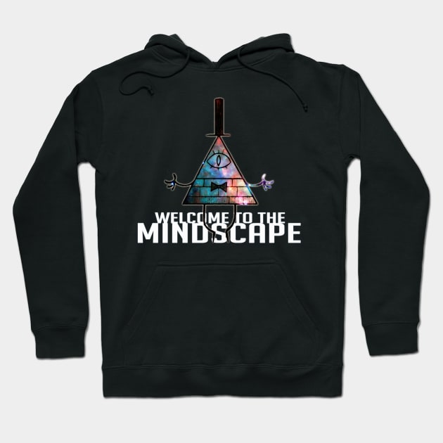 Welcome To The Mindscape Hoodie by Schrebelka